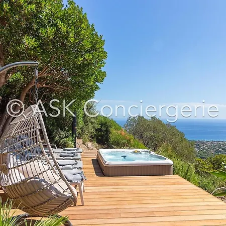 Island - Hot Tub, Exceptional Sea View Ferienhaus